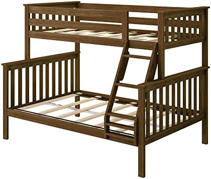 Plank+Beam Classic Twin Over Full Standard Bunk, Walnut