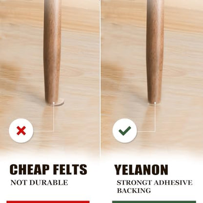 Felt Furniture Pads for Hardwood Floors -Yelanon Felt Pads for Chair Legs