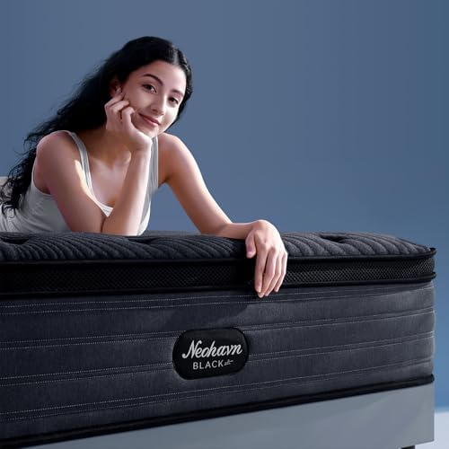Twin XL Mattress, 12 Inch Twin XL Size Mattress in a Box, Gel Memory Foam Hybrid Mattresses for Cooling Night Sleep & Pressure Relief, Fiberglass Free CertiPUR-US Certified, 80"L x 39"W, Black