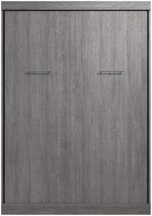 Bestar Full Murphy Bed, Bark Grey, Nebula, 59W