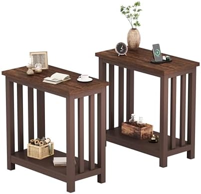 ChooChoo Mission End Tables Set of 2, for Small Spaces