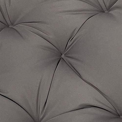 Lifup Water Resistant Papasan Chair Cushion Dark Grey Round 43"