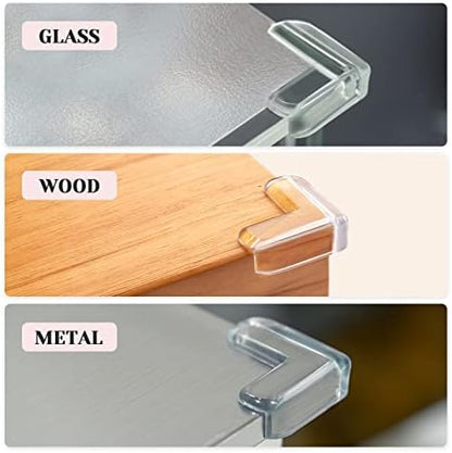 24 Pack Corner Protectors, Corner Guards, Table Corners,Corner Bumpers