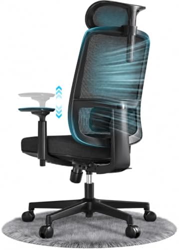 ErgoSift M1 Ergonomic Office Chair with Adjustable Headrest