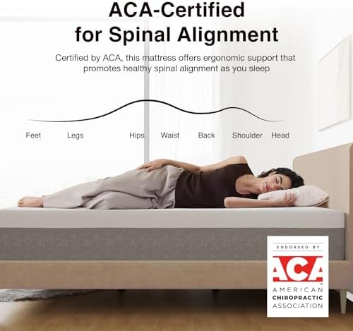 Novilla 10 inch Memory Foam Mattress King, Bliss Mattress King in a Box