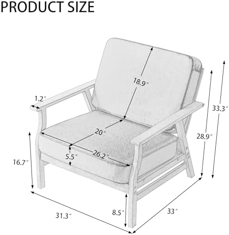 2 Piece Patio Bistro Set, Outdoor Chairs Set of 2