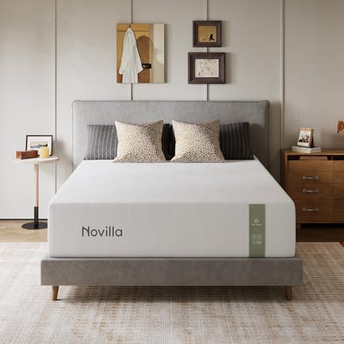Novilla 12 Inch King Size Mattress, Memory Foam Mattres, Upgraded Support