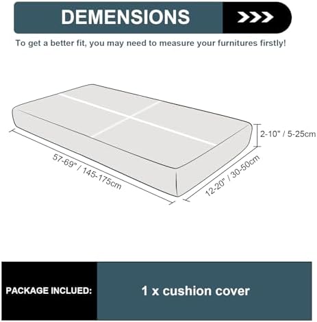 UNBBRRL Seat Cushion Cover and Back Covers for Corner Sofa Stretch Jacquard, Non Slip L Shaped Sofa Slipcover with Storage Ottoman, Sectional Couch Cover for Chaise Lounge (Pink,16 x 63 x 6”)