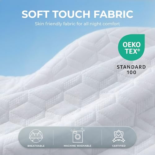 Neo Sleep Queen 10 Inch Cooling Gel Memory Foam Mattress Pressure Relief
