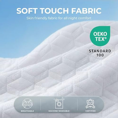 Neo Sleep Queen 10 Inch Cooling Gel Memory Foam Mattress Pressure Relief