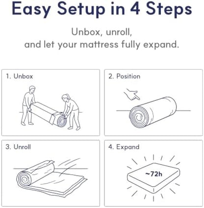 LIFEMENT, Essential 6 Inch Copper Infused Cooling Gel Memory Foam Mattress, Medium Firm, Fiberglass Free, Pressure Relief, Safe & Certified Foams & Cover, 10-Year Warranty, Mattress in a Box, King