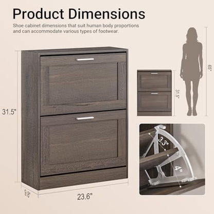 Haotian Shoe Cabinet Storage for Entryway
