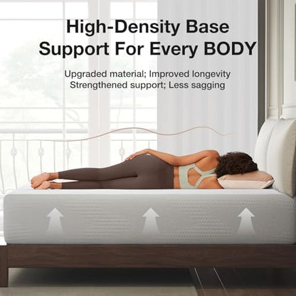Novilla King Size Mattress in a Box, 14 Inch King Gel Memory Foam Mattress