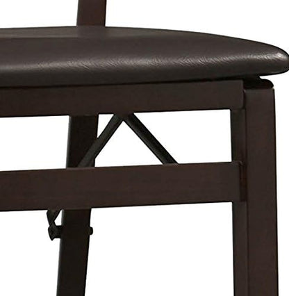 Linon Keira Pad Back Folding Bar Stool