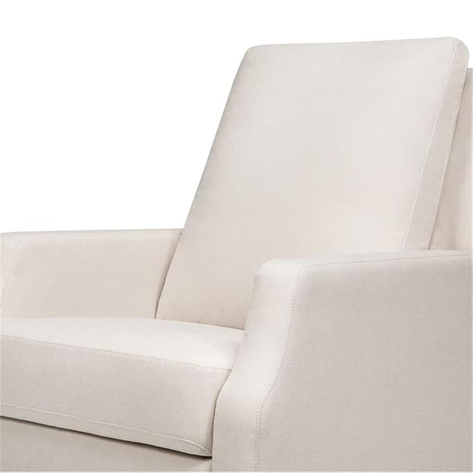 Namesake Crewe Glider Recliner Nursery Chair - GREENGUARD Gold & Certi-PUR US Certified Rocker Recliner - Glider Rocking Chair for Nursery & Living Room - Manual, 360° Swivel, Performance Cream