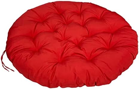 Lifup Water Resistant Papasan Chair Cushion Red Round 16"