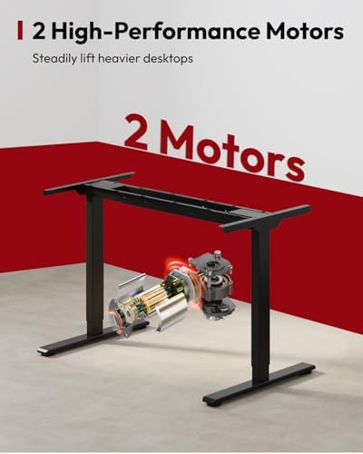 SANODESK Dual Motor 79''x 32'' Large Height Adjustable Standing Desk