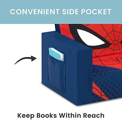 Delta Children Cozee Flip-Out Sofa, Spider-Man
