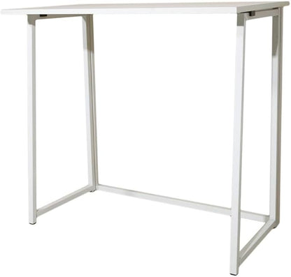 Ochine 32 Inch Folding Desk Foldable Computer Desk Folding Computer Desk Home Office Desks Modern Simple Writing Desk Table Space Saving Collapsible Desk Simple Laptop Writing Table Gaming Desk