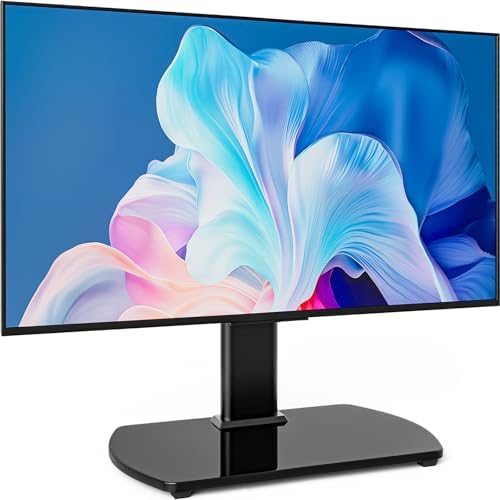 Universal TV Stand for 27-60 Inch TVs with Swivel Mount up to 88lbs