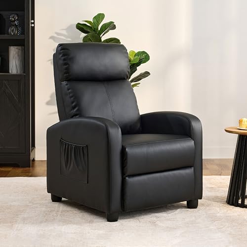 Leather Recliner Chair for Living Room, Home Theater Seating