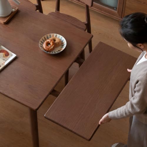 49’’-77’’ Extendable Dining Table and Chairs Set of 4