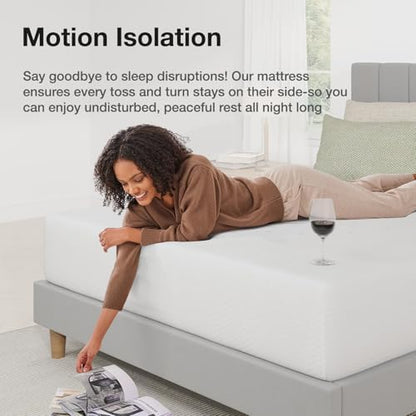 Novilla Queen Mattress, 10 Inch Queen Size Memory Foam Mattress in a Box