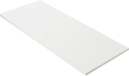 Kaboon 60x20 inches Tabletop, Solid One-Piece Desktop for Sit Stand Desk, Double Desks, L Desk DIY,Wood Countertop Home or Commercial Use,1 inch Thick, White, 20" D x 59.1" W