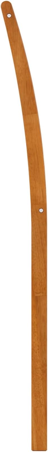 AFI, Portland King Sleigh Solid Wood Panel Headboard, Light Toffee