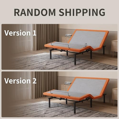 ESHINE Adjustable Bed Frame - Ergonomic Electric Bed Base, Zero Gravity