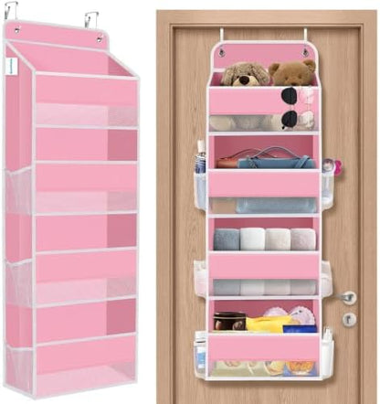 1Pack Over The Door Organizer Large Capacity Hanging Storage Room Organizer