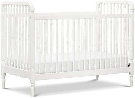 Namesake Liberty 3-in-1 Convertible Spindle Crib Warm White