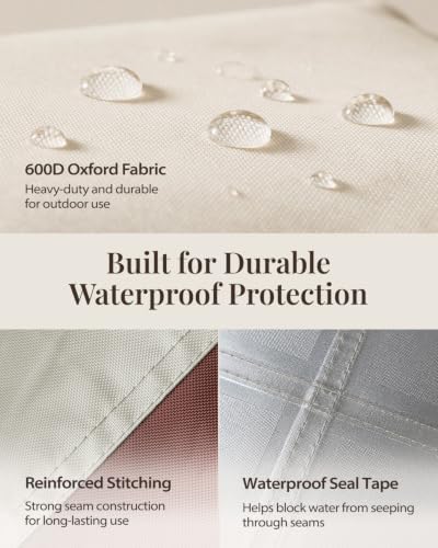 Waterproof 4-Piece Patio Furniture Cover Set