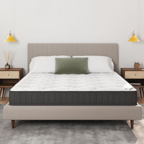 Ottomanson 9 Inch Full Size Mattress, Firm Hybrid Mattress in a Box