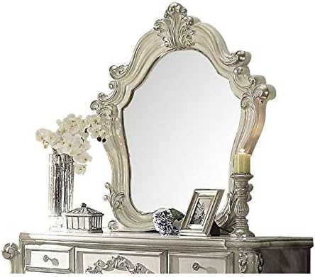 Versailles Bone White 6-Piece Bedroom Set (Queen)