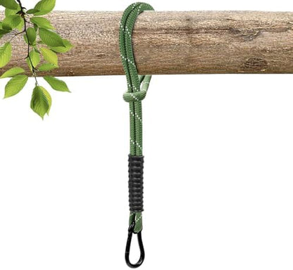 Heavy Duty Tree Swing Ropes, Hammock Tree Straps Hanging Kit, for Outdoor Swings Hammock Playground Set Accessories (6.75ft,81",Green,1Pack)