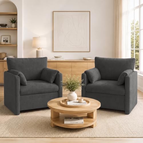 33" Accent Chair,Comfy Reading Chair,Cozy Armchair For Living Room,Bedroom