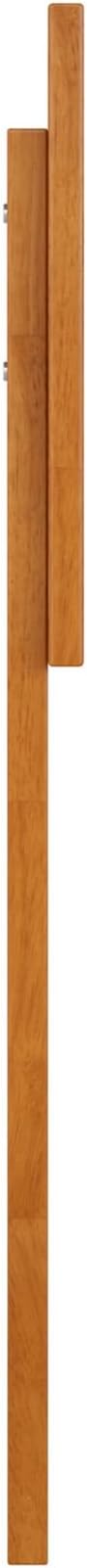 AFI, Sophia Adjustable Modern Queen Wood Headboard, Light Toffee