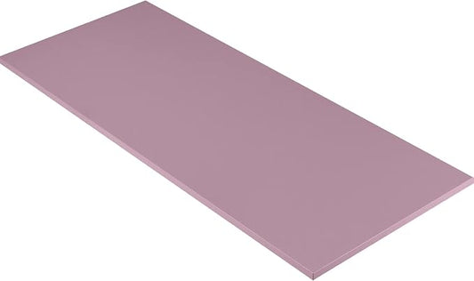 Kaboon Universal Tabletop 59.1"x23.62" Nostalgia Rose, Table Top only for Sit Stand Desk, Reversible Melamine Top,Double Desks Home Office