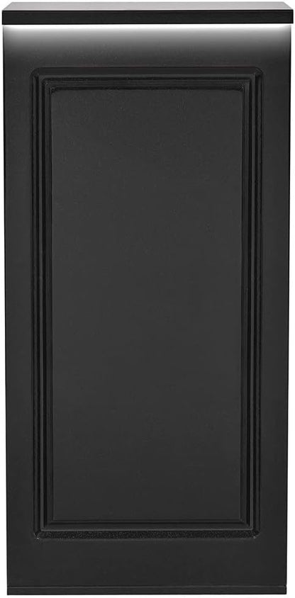 Dir Reception Desk, Receptionist Area Counter, Reception Podium Valencia, Black