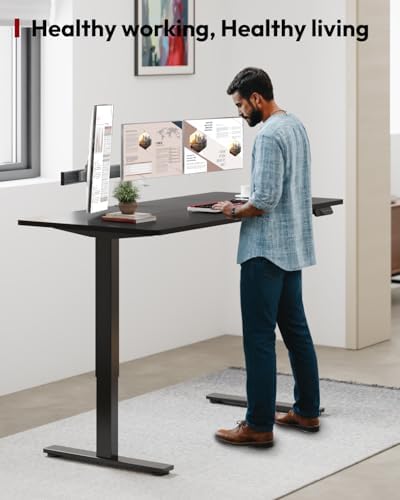 SANODESK Dual Motor 79''x 32'' Large Height Adjustable Standing Desk