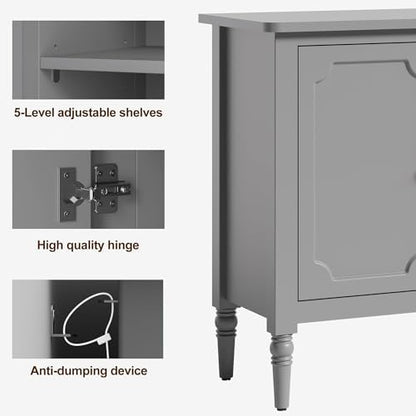 RoyalCraft Sideboard Buffet Cabinet with Storage, Kitchen Buffet Cabinet