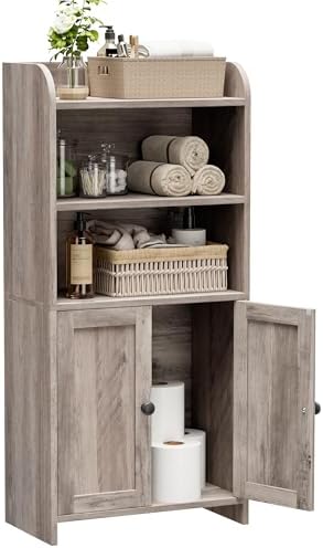 Small Bathroom Storage Cabinet, Toilet Paper Storage Cabinet