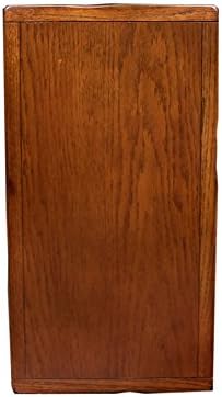 Leick Home Sibley End Table, 12", Rustic Oak