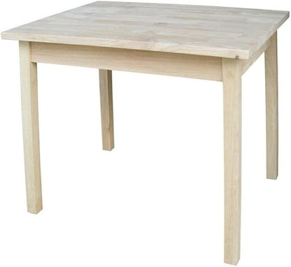 International Concepts Unfinished Kids Table