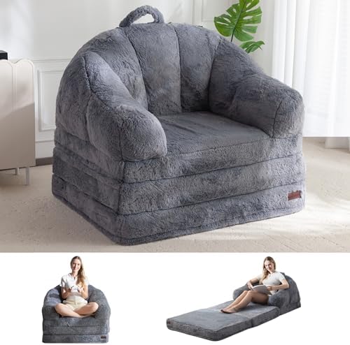 MAXYOYO Folding Sofa Bed, 2 in 1 Convertible Sofa to Lounger