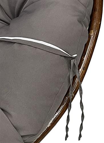 Lifup Water Resistant Papasan Chair Cushion Dark Grey Round 16"