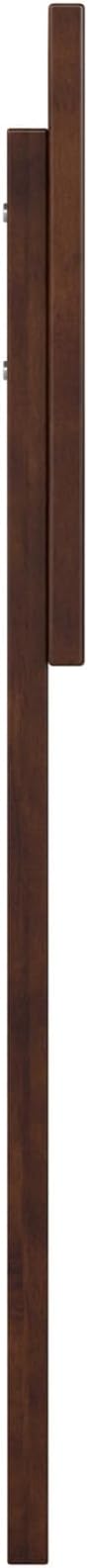 AFI, Sophia Adjustable Modern Twin Wood Headboard, Walnut