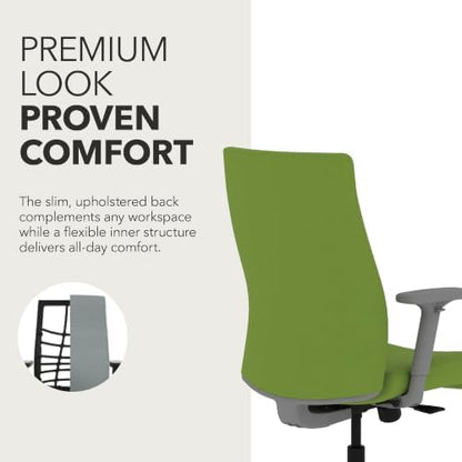 HON Ignition 2.0 Ergonomic Office Chair, Lumbar Support, Desk Chair, Pear