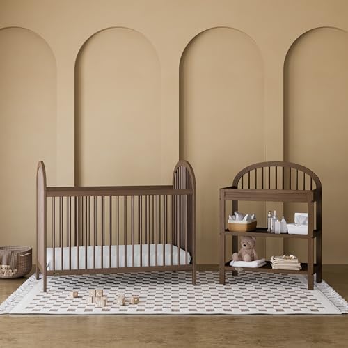 Graco Olivia 3-in-1 Convertible Crib, Hazelnut